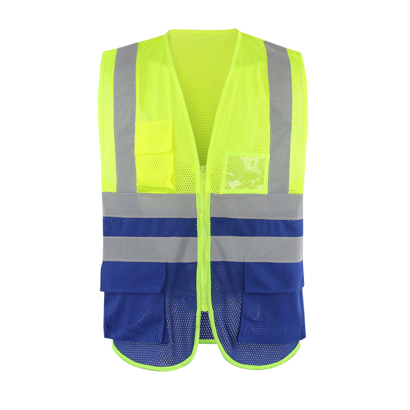 ZH | 100% polyester mesh reflective custom safety vest