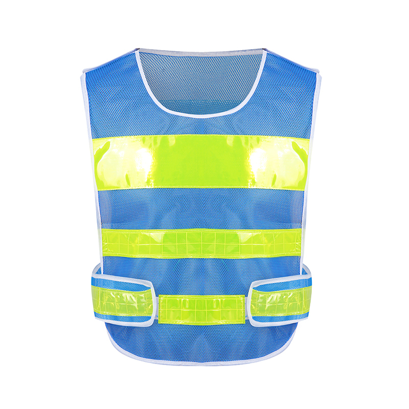 ZH020 | 100% Polyester Multi pocket grid reflective safety vest