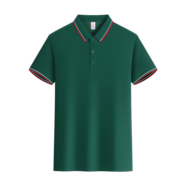 MW-386 | 60% ice fiber cotton 240g 8 color Men's Custom logo Work Collar t Shirts Golf t Shirts