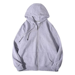 MX06 | 300g 97% Cotton 3% Spandex 8 Colors Oem Custom Zip Up Hoodie