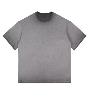 GCL26013 | 260g 100% Cotton 9 Color Unisex Gradient Acid Wash T Shirts