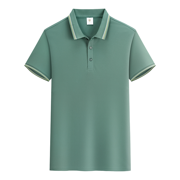 JD-931 | 48% Ice ion 10 Color Custom Logo Collar Shirt Golf Polo T Shirt