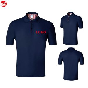 2021 New Design Polo Shirt 100% Polyester Short Sleeve Custom Printing