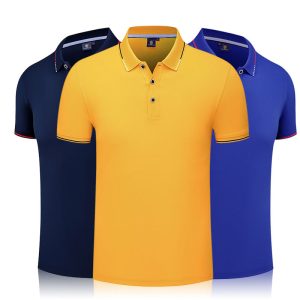 New Lapel Polo Shirt Work Clothes Custom Embroidery Advertising Wear