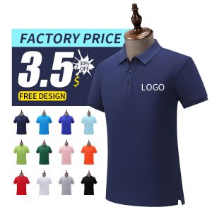 2023 New Arrival Polo Shirt Combed Cotton Best Quality Short Sleeve Golf
