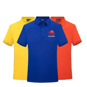 Best Quality Polo T-Shirt Smooth Cotton Solid Color Golf Short Sleeve