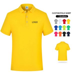 Best Sell Polo T-Shirt Cotton-like Soft 180g Short Sleeve Low Price