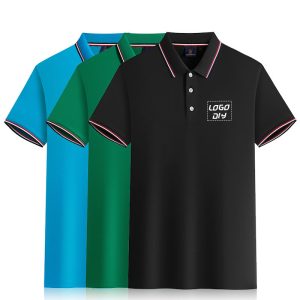 Best Selling Polo Shirt Pure Cotton High Quality Plus Size Golf Wear