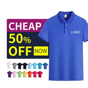Blank Polo Shirt Custom Embroidery Plain Cotton Golf T-Shirt
