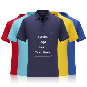Custom Embroidered Polo Shirt 100% Cotton High Quality Business Camisa