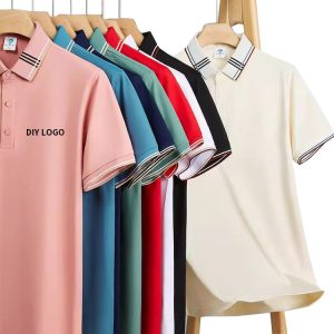 Custom Work Polo Shirt Quick Dry Breathable Uniform