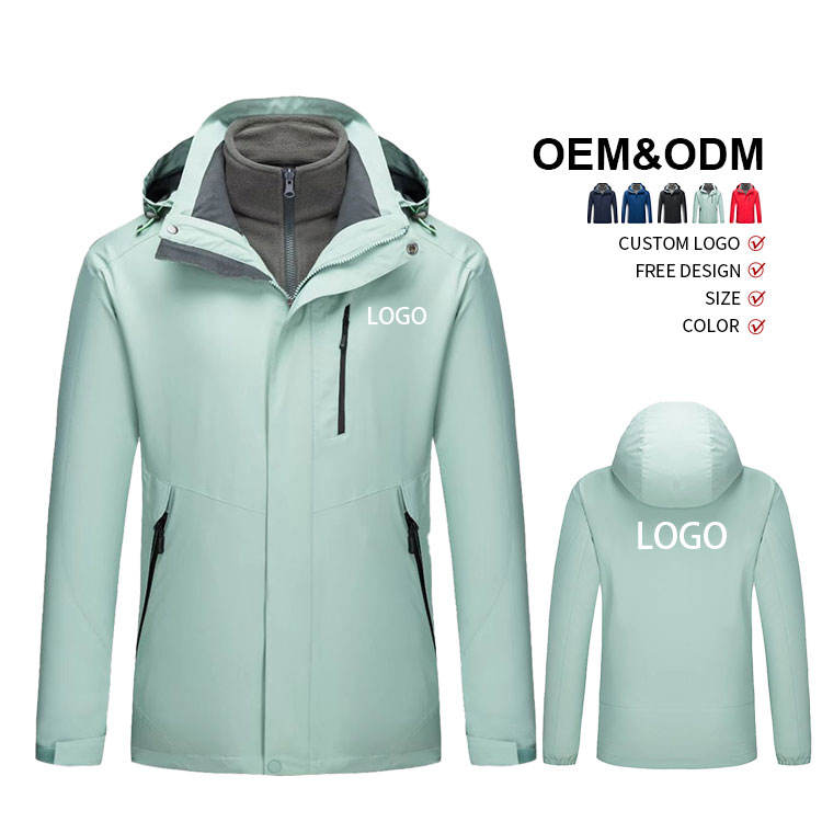 Custom Logo Mens Outdoor Windproof Waterproof Delivery Ski Windbreaker Tactical Sports Hiking Fleece Rain Softshell Jacket