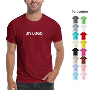 Custom Man Tee Shirt Plain Screen Print Pocket Tshirt Summer Autumn Cotton T-shirt Mens With Chest Pocket T Shirt