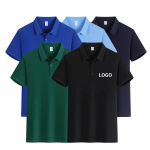 Custom Polo T-Shirt Unisex Plain 100% Cotton Wholesale Blank