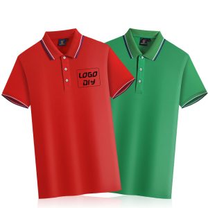 Custom Business Polo Shirt High Quality Cotton Polyester School Golf Uniform