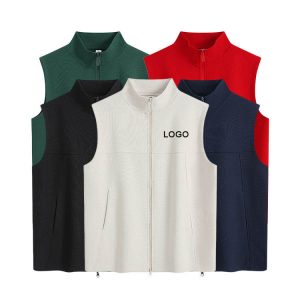 Men's Breathable Cargo Vest | Multi-Pocket Nylon Winter Waistcoat