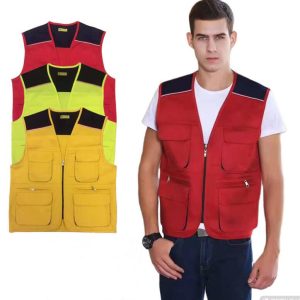 New Design Sleeveless Vest | Fashion Waistcoat with Zipper Pockets