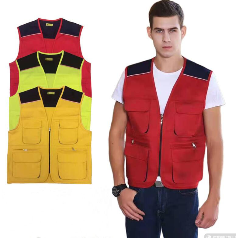 New Design Sleeveless Vest | Fashion Waistcoat with Zipper Pockets