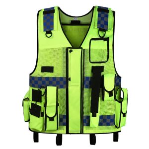 Custom Safety Duty Vest | Waterproof Reflective Traffic Rescue Vest