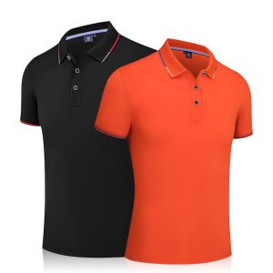 Discount Polo T-Shirt High Quality Cotton Polyester Custom Embroidery