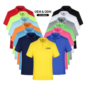 Discount Price Polo T-Shirt 100% Polyester Quick Dry Mesh Summer Cool