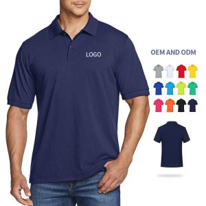 Factory Custom Polo T-Shirt Summer Cool Breathable Favorable Price