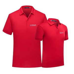 Factory Wholesale Polo T-Shirt Cheap Custom Size Silk Cotton Men's Wear