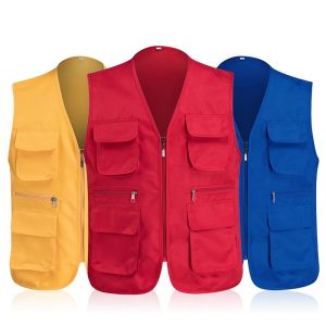 Multifunctional Photographic Vest | Fashion Zipper Sleeveless Jacket