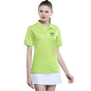 High Demand Polo Shirt Woven Fabric Custom Printed Logo