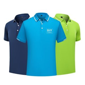 High Grade Polo T-Shirt Custom Printing Embroidery Cotton Golf Collar