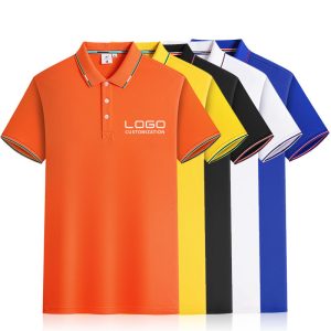Wholesale Custom Polo Shirt High Quality Short Sleeve Casual T-shirt