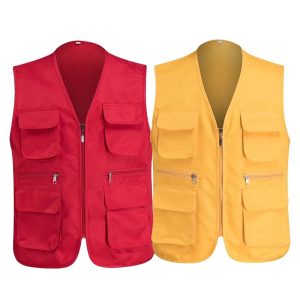 Custom Work Waistcoat | Hot Sale Men's High Quality Sleeveless Vest