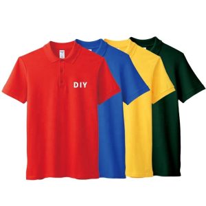 Hot Selling Bulk Polo Shirt High Quality 100% Cotton Custom T-shirt