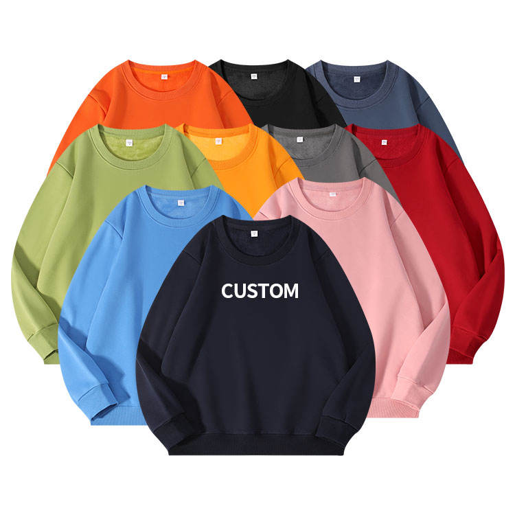 In-stock Oversized Hoodie Sweater Men's Cotton Heavyweight Blank Pullover Custom Printing Drop Shoulder Hoodies for Men