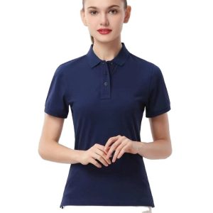 Latest Fashion Polo Shirt Quick Dry Polyester Casual Golf Women's Sport