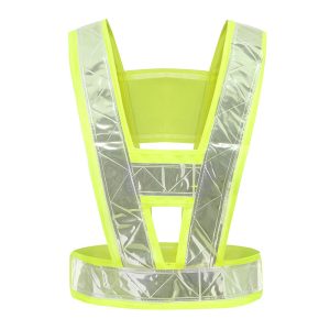 Custom Reflective Safety Vest | Lightweight Breathable Vest for Running & Cycling