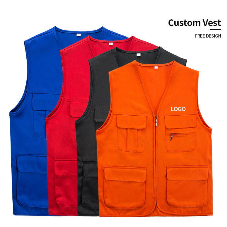 Quick-Dry Multi-Pocket Vest | Men's Casual Undershirt for Outdoor Work