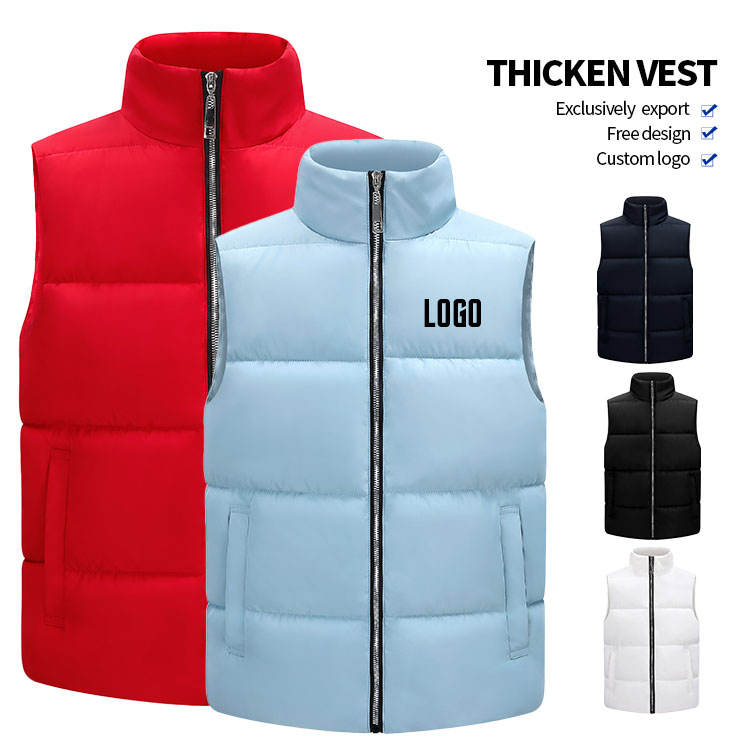 Custom Reversible Down Vest | Men's Waterproof Quilted Winter Jacket