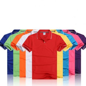 Hot Sale Polo Shirt 100% Cotton Customized Workers T-shirt