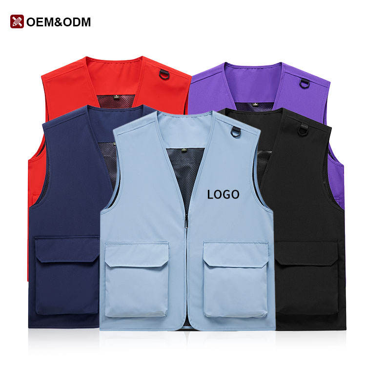 Custom Denim Vest | Polar Fleece Lined Sleeveless Jacket