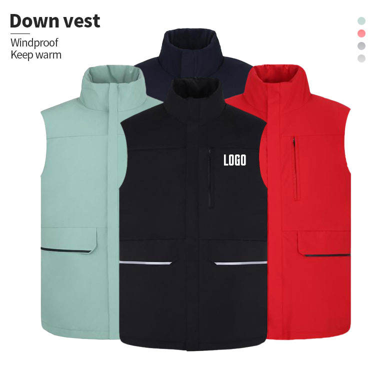 Custom Quilted Puffer Vest | OEM Winter Gilet for Men