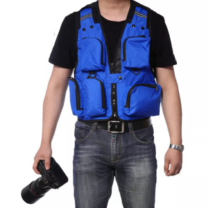 Custom Multi-Pocket Fishing Vest | High End Men's Cotton Outdoor Vest