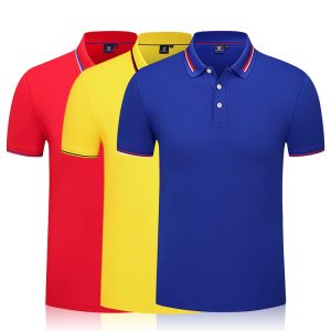 Popular Low MOQ Polo Shirt 100% Cotton Logo Printing Unisex