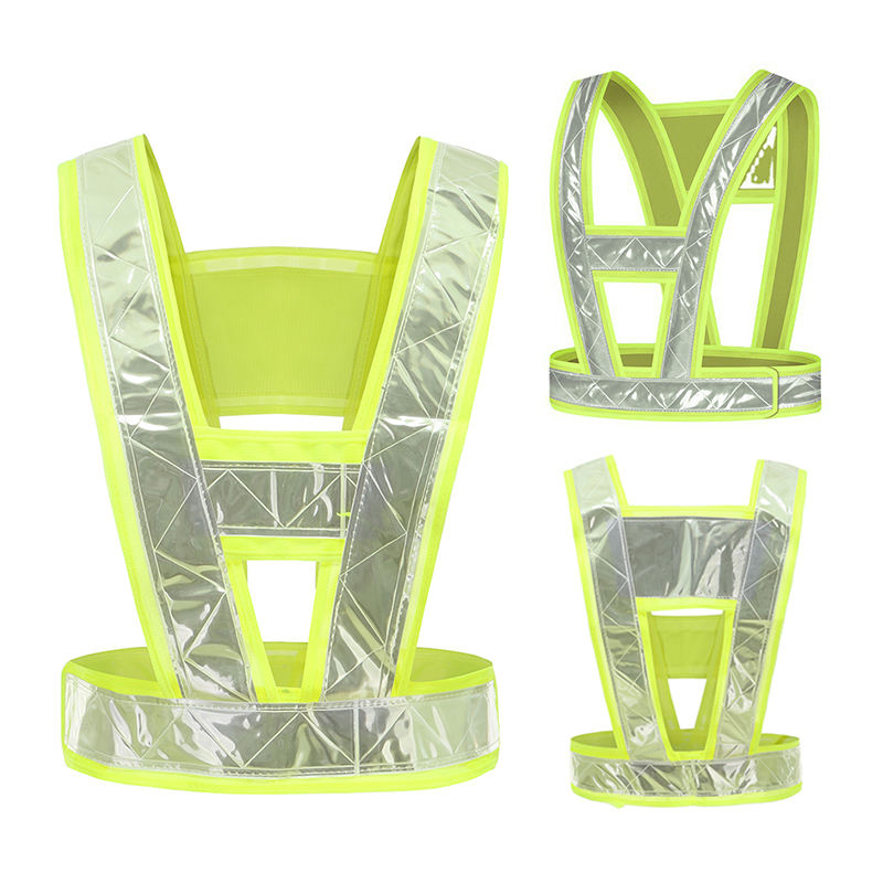 LED Safety Running Vest | Adjustable Reflective Cycling Belt