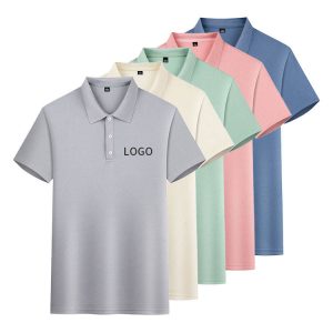 Promotion Polo T-Shirt High Quality Smooth Polyester Quick Dry Sport
