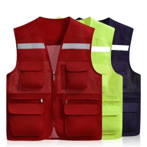Custom Reversible Photographer Vest | Quality Unisex Sleeveless Jacket