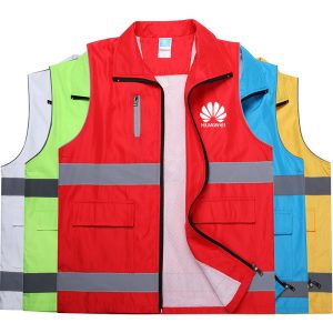 Hi-Vis Reflective Safety Vest | Traffic & Construction Security Jacket