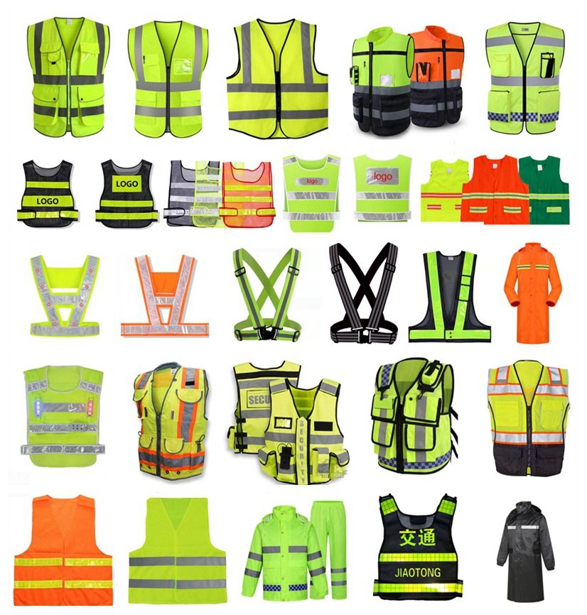 High-Vis Safety Vest | Reflective Work Vest for Construction & Security