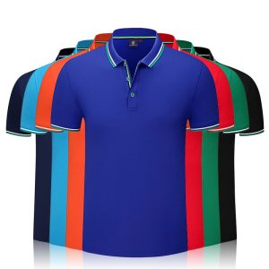 Summer 2022 Men's Polo Shirt Slim Fit Plus Size Gentleman Casual
