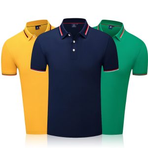 Summer Hot Sale Polo Shirt Best Quality Embroidery Cotton Golf T-shirt